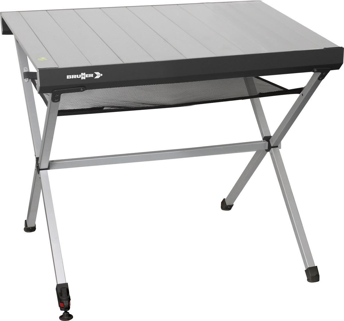 Campingbord Titanium Axia rullbart aluminium med vater bakside