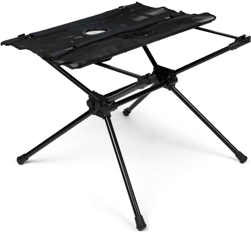 Campingbord Toadstool 60x40 cm svart sammenleggbar detalj