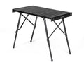 Campingbord ultralett foldbart høydejusterbart 83,5x48cm - Vickywood forfra