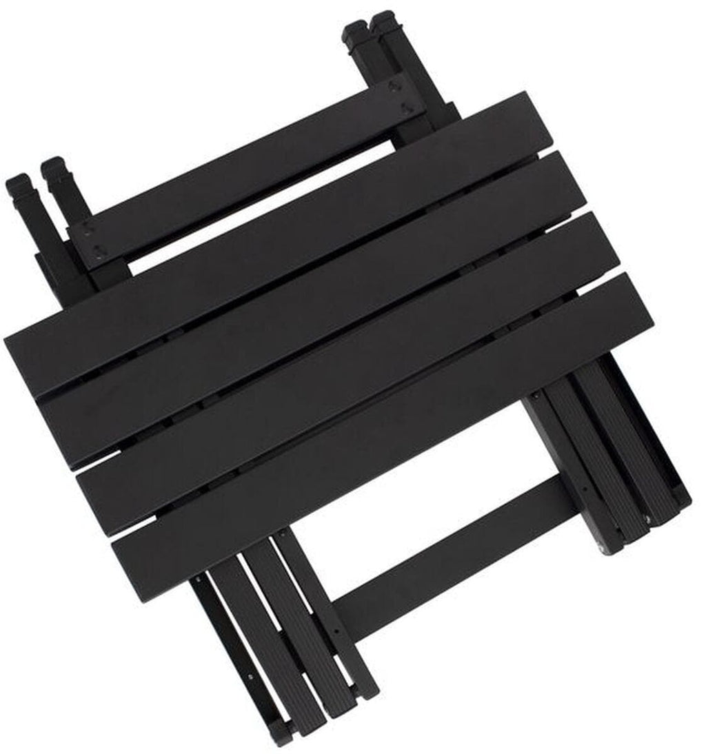 Campingbord Vienne aluminium klappbart detalj av sammenleggbar mekanisme