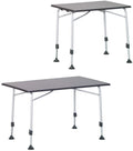 Campingbord Viper klappbart aluminium 58-76 cm - Westfield for campingtur