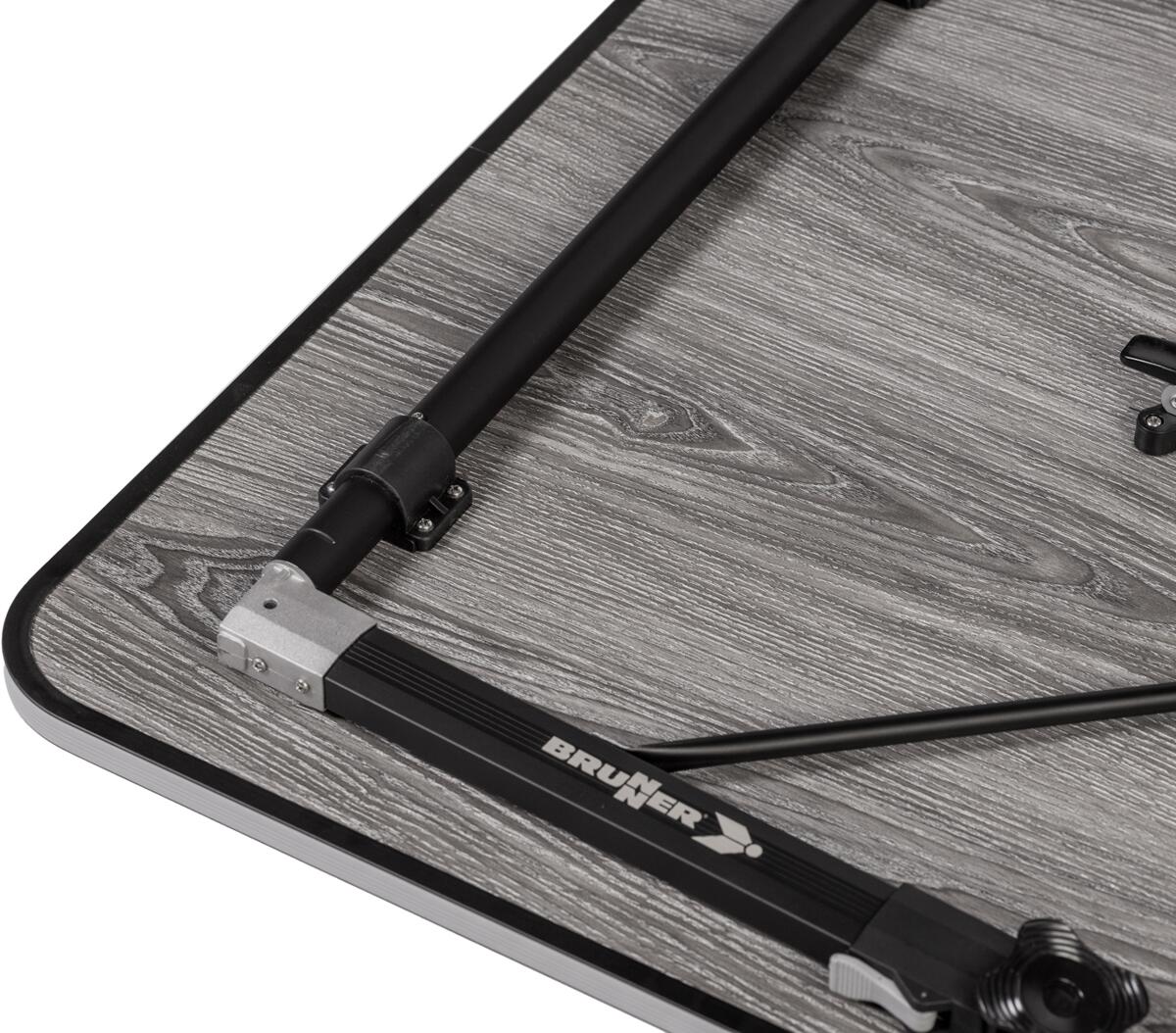Campingbord ELÙ Duplit Greywood 120x80 cm med nettoppbevaring