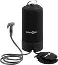 Campingdusj Splash med trykksystem 15 l sett forfra
