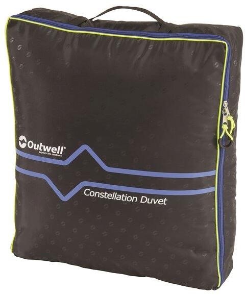 Campingdyne Constellation Duvet Lux 200x135 cm grønn sammenpakket