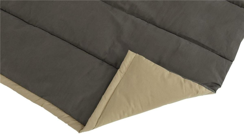 Nærbilde av søm på Campingdyne Constellation Duvet Lux 220x200 cm, brun