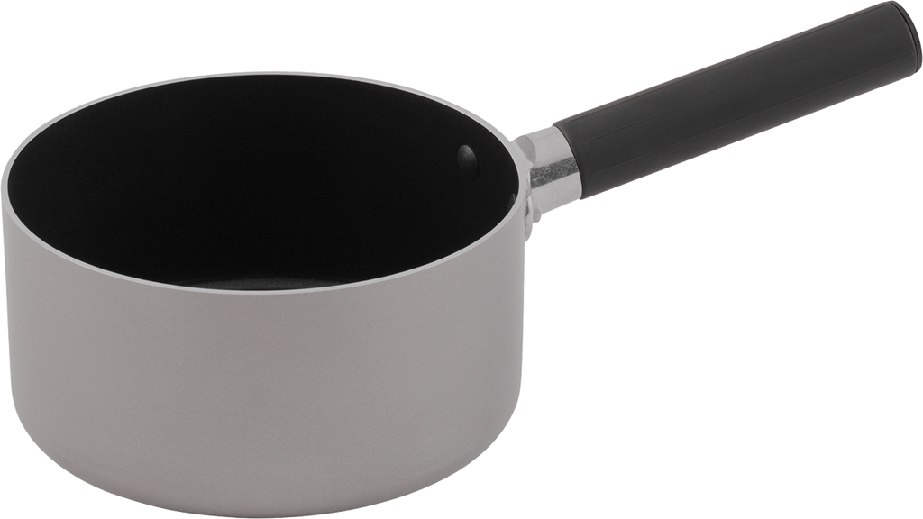 Campinggryte Feast aluminium med keramikbelegg 1,5 l avtakbart håndtak forfra