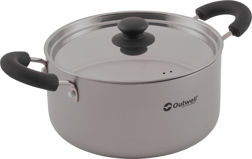 Campinggryte Feast aluminium med keramikbelegg 3 liter forfra