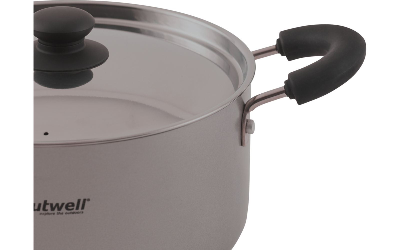 Campinggryte Feast aluminium med keramikbelegg 3 liter bakside