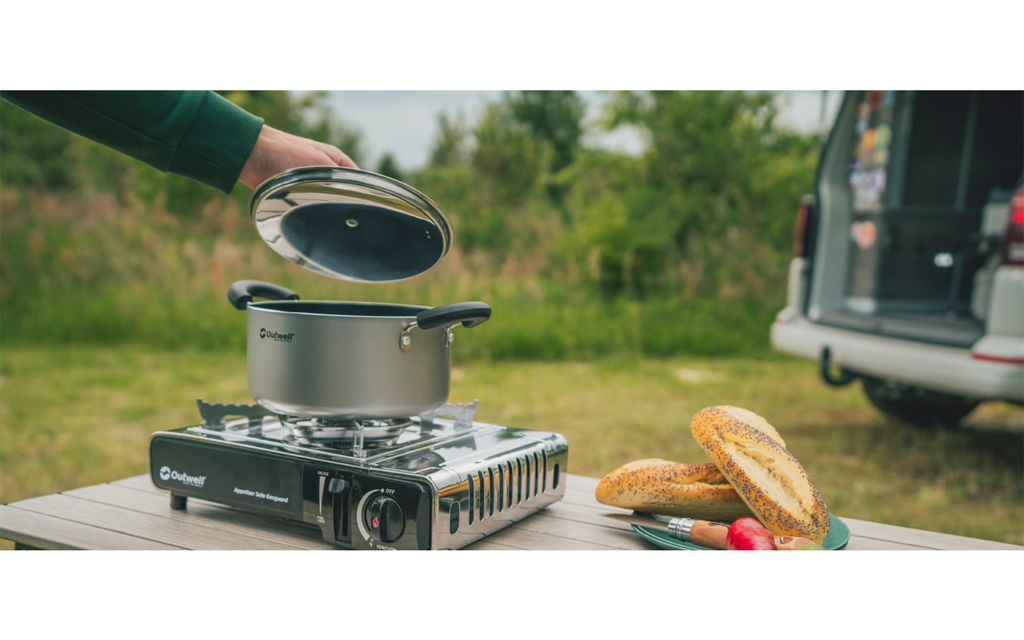 Campinggryte Feast aluminium med keramikbelegg 3 liter nærbilde av keramisk belegg