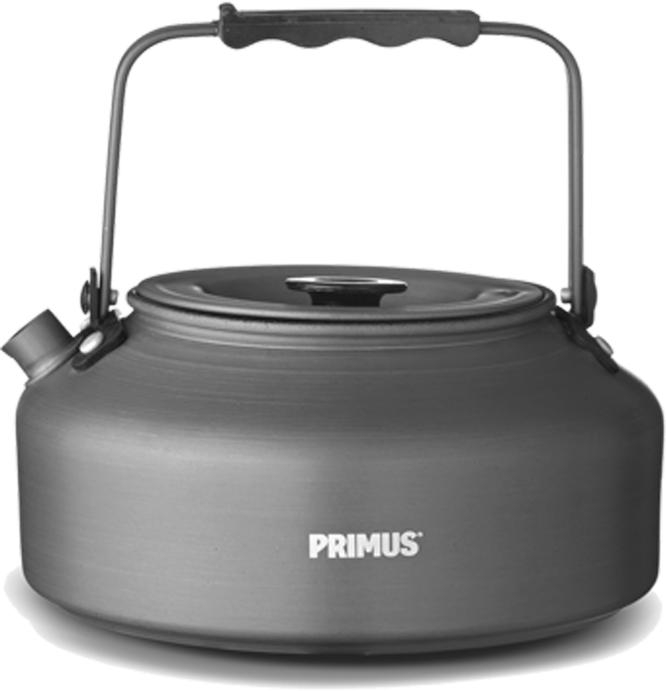 Campingkjele LiTech kaffe og te 0,9 l aluminium - Primus forfra