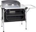 Campingkjøkken Chuck Box NG 90x50xH82 cm med vindskjerm forfra
