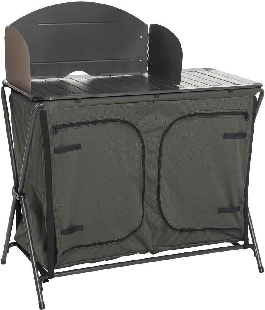 Campingkjøkken Exclusive KS4 med 4 hyller bakside