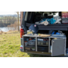 Campingkjøkkenmodul küchenBOXX cube for BusBoxx nærbilde av vannkran