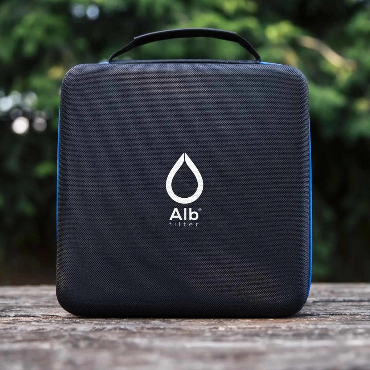 Campingkoffert for drikkevannfilter beskyttelse og transport - Alb Filter lukket