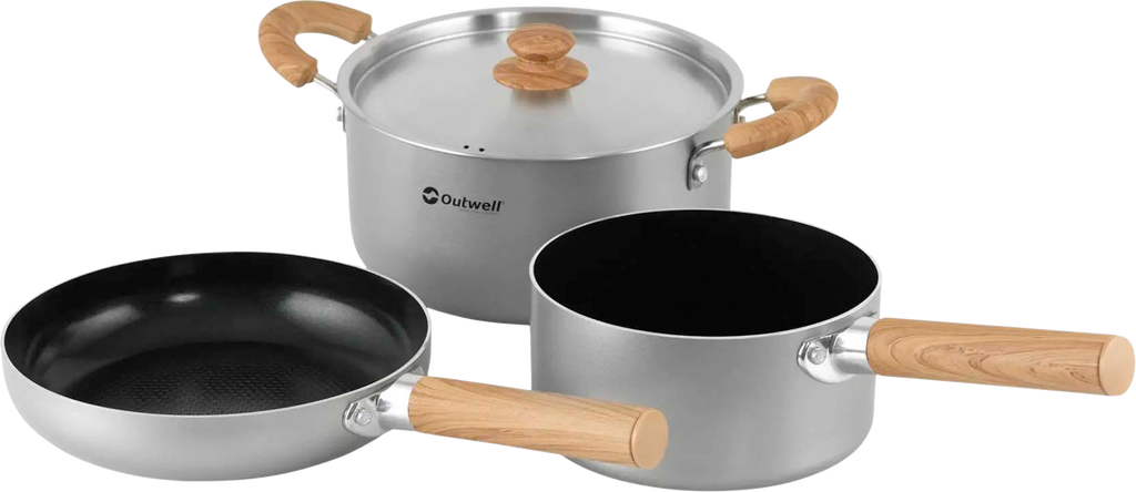 Campingkokesett Feast Ceramic keramisk belegg str. M - Outwell forfra
