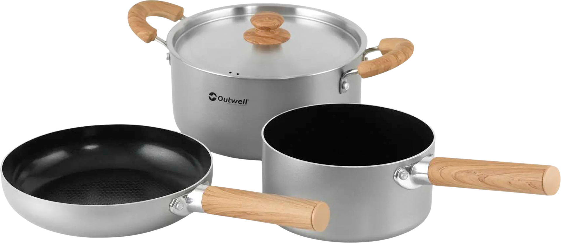 Campingkokesett Feast Ceramic keramisk belegg str. M - Outwell forfra
