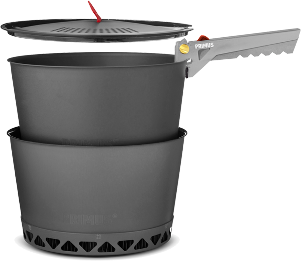 Campingkokesett PrimeTech 4-delers aluminium 2,3 l - Primus forfra
