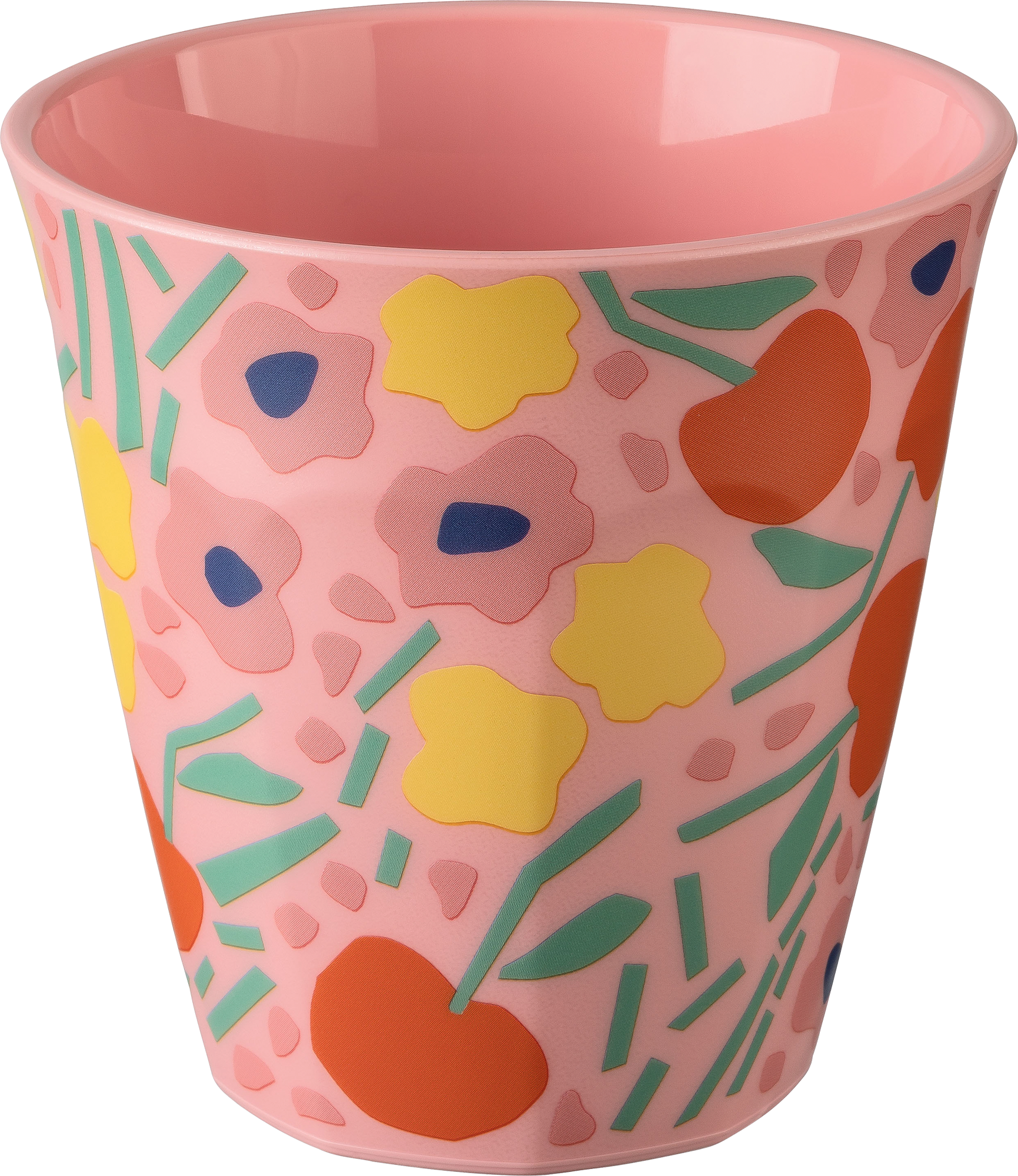 Campingkopp Nora Cup M 300 ml bruddfast i Blooms sweet pink