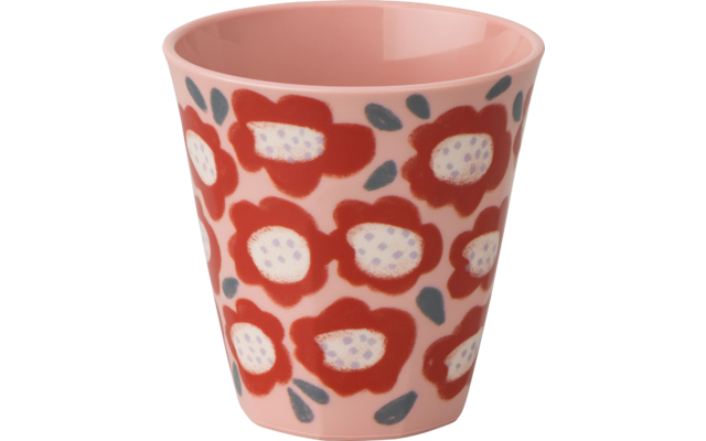 Campingkopp Nora Cup M Bloomies Anemone 300 ml rose bakside
