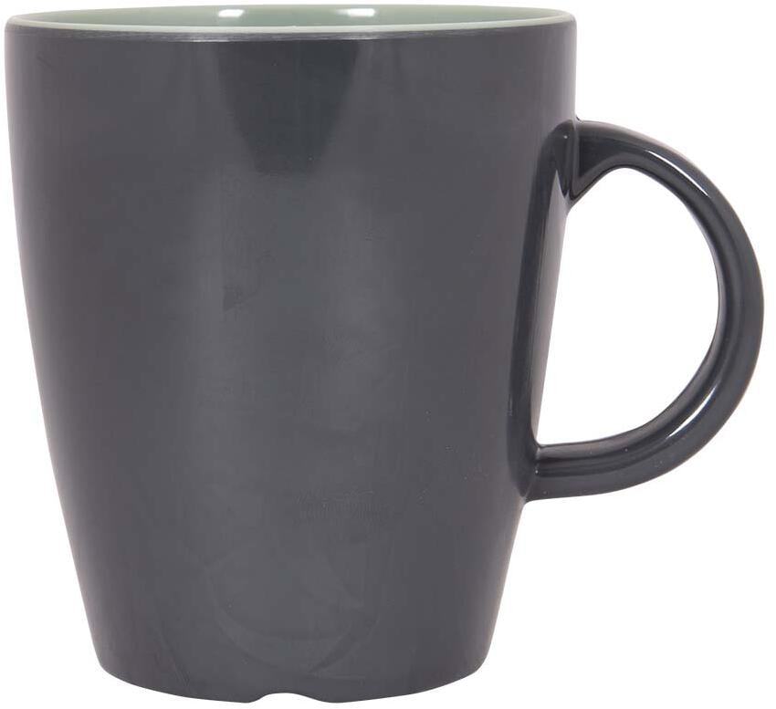 Campingkopp Vivid Line 380 ml melamin grønn Gimex forfra