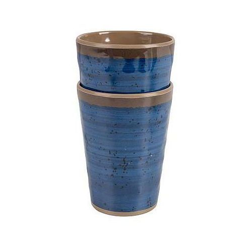 Campingkopper Halo melamin BPA-fri 4-pk 400 ml mørkeblå Bo-Camp