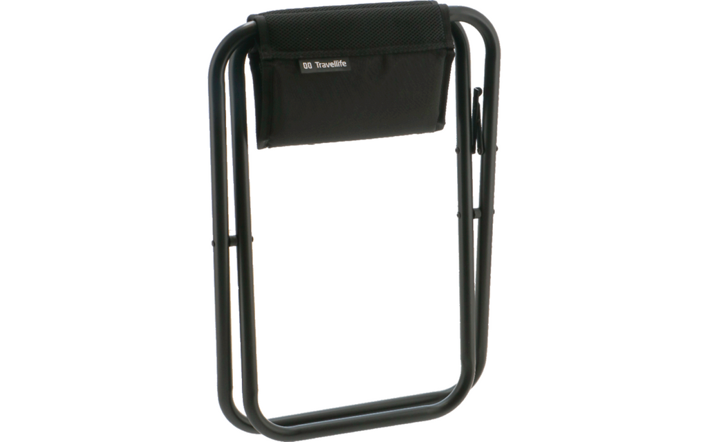 Campingkrakk Barletta klappbar aluminium 100 kg brukt som fotstøtte