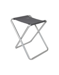 Campingkrakk sammenleggbar antrasitt aluminium 0,6 kg Bo-Camp forfra