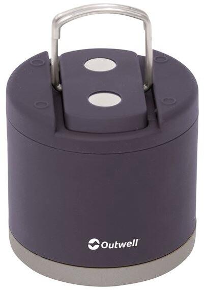 Campinglykt Jewel med magnet 143 lumen blå i bruk på campingplass