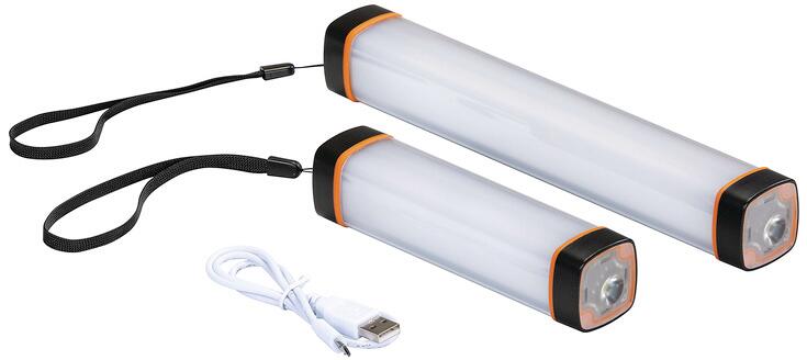 Campinglykt X5 med powerbank og myggavvisende lys - Disc-O-Bed forfra