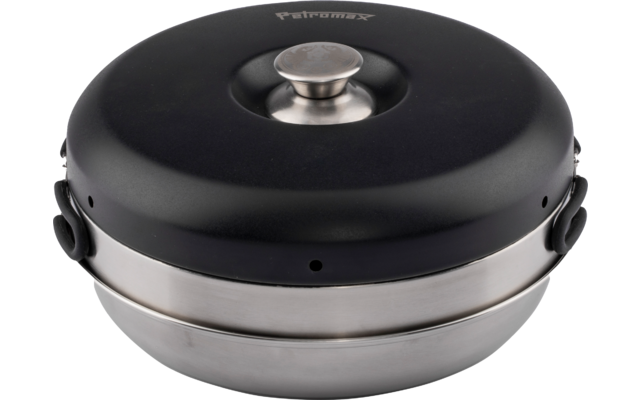 Campingovn Dimego 27 cm rustfritt stål 2 l - Petromax bakside
