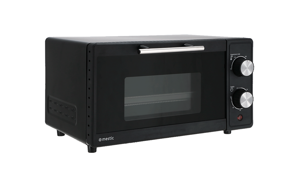 Campingovn MO-60 9 liter med over- og undervarme 230°C bakside