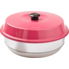 Campingovnslokk pink 26,2 x 26,2 cm - Omnia bakside