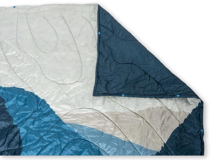 Campingpledd Spirit 200x145 cm detalj av trykknapper
