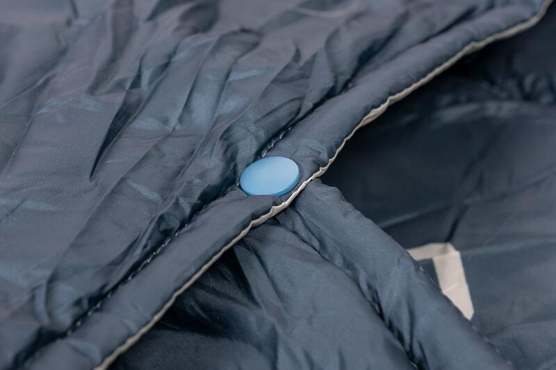 Campingpledd Spirit 200x145 cm sammenrullet i dry-bag