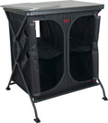 Campingskap AP/104 foldbart med HPL-arbeidsplate Crespo sett forfra
