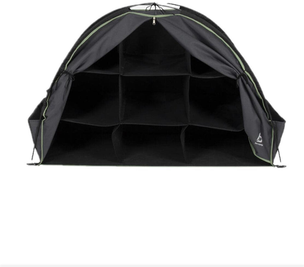 Campingskap Arc 122x49x77cm 9 rom detalj av rom
