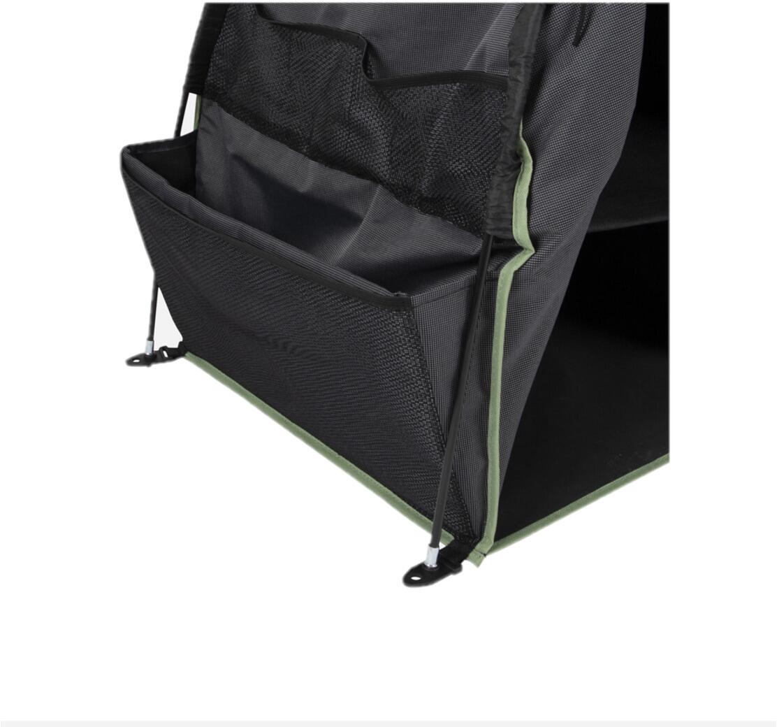 Campingskap Arc 122x49x77cm 9 rom nærbilde polyester stoff