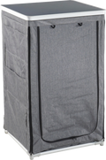 Campingskap Modus sammenleggbart 89x53x53 cm grå front