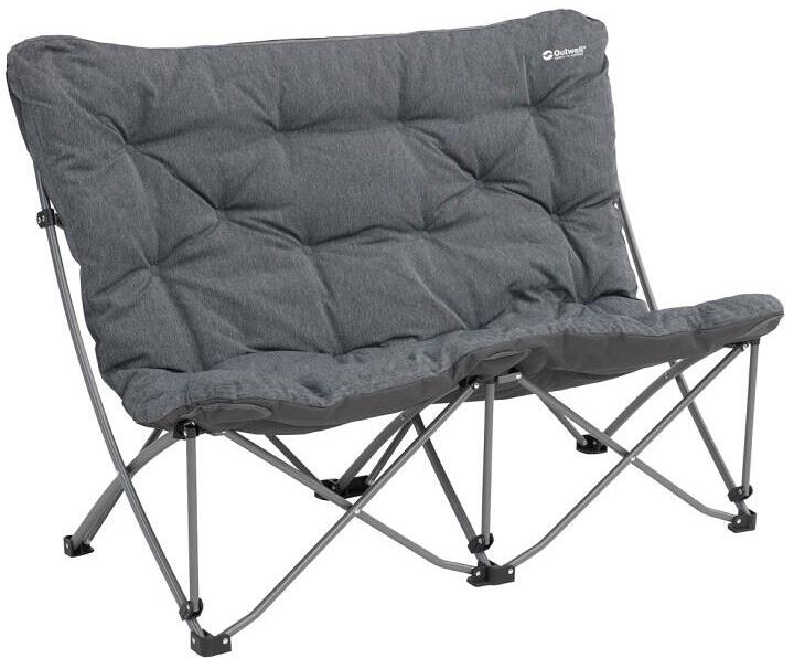 Campingsofa Fremont Lake sammenleggbar forfra grå