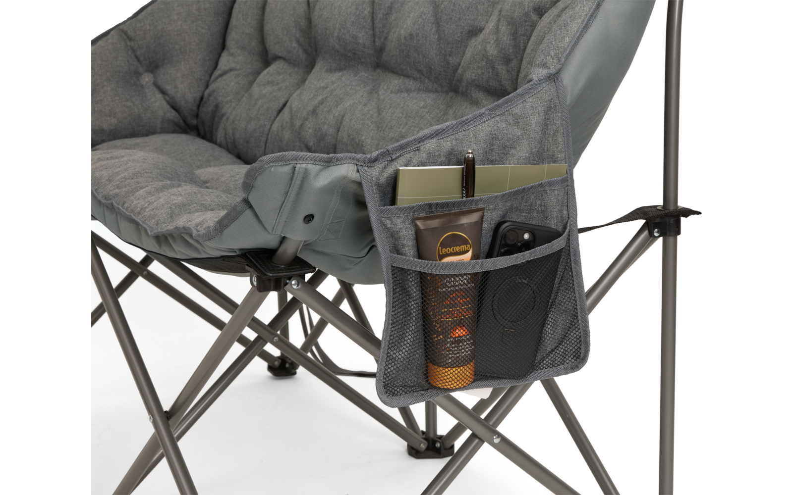 Campingsofa Kailua Relax sammenleggbart benstøtte detalj