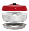 Campingstekeovn Classic 2 l aluminium 25x25x14 cm - Omnia forfra