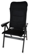 Campingstol Advancer Compact night blue med sammenfoldbar ryggstøtte fra Westfield