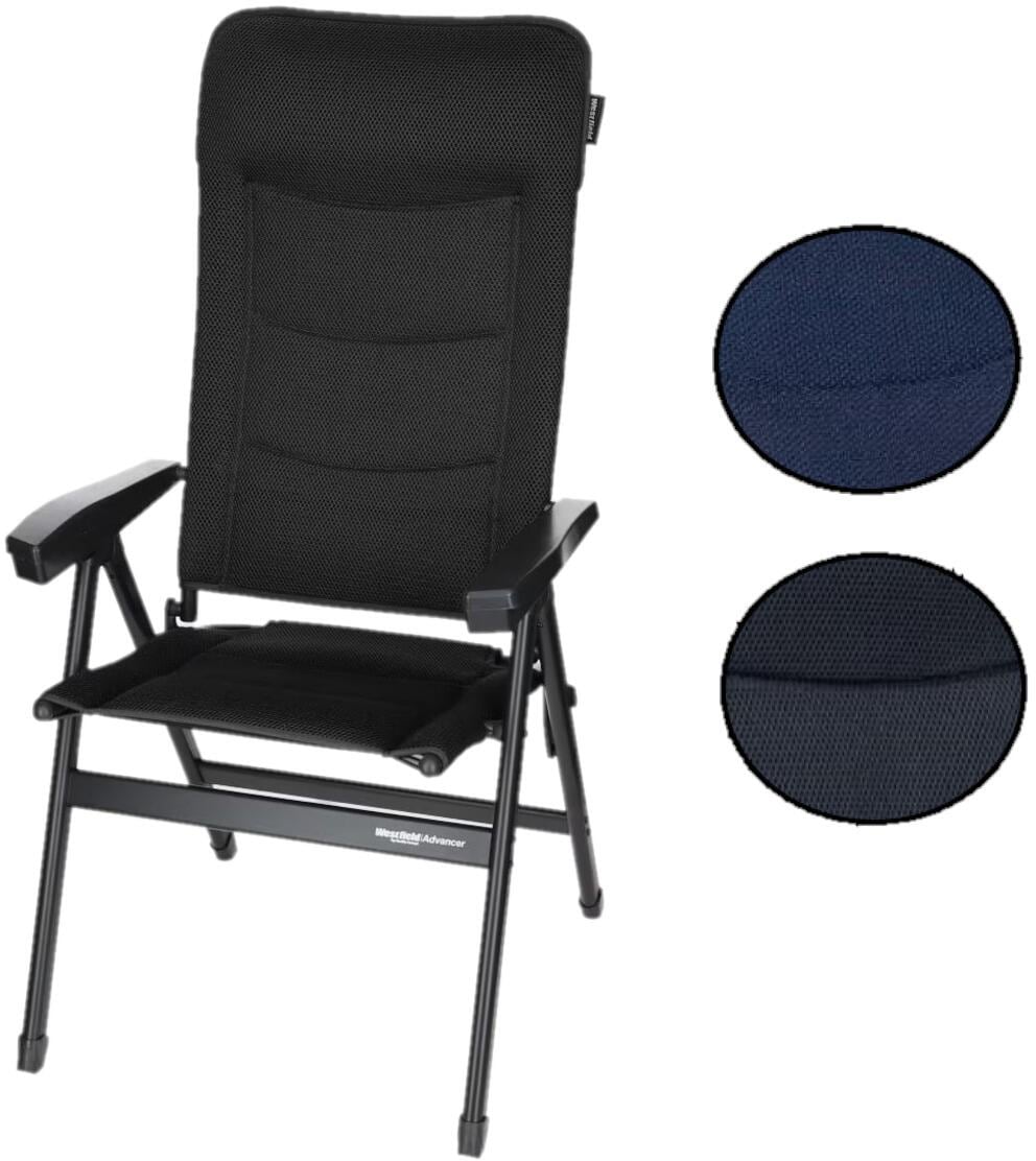 Campingstol Advancer med DuraDore 3D mesh forfra