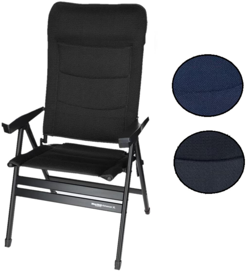Campingstol Advancer XL fra Westfield forfra