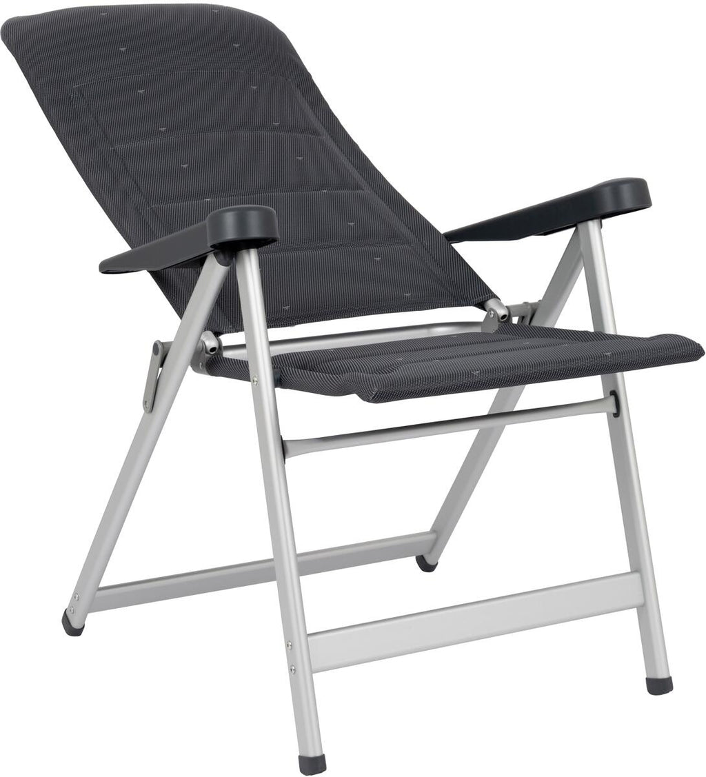 Campingstol AL/240-DL-40 justerbar detalj av polstring og ramme