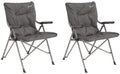 Campingstol Alder Lake sett med 2 stoler foran