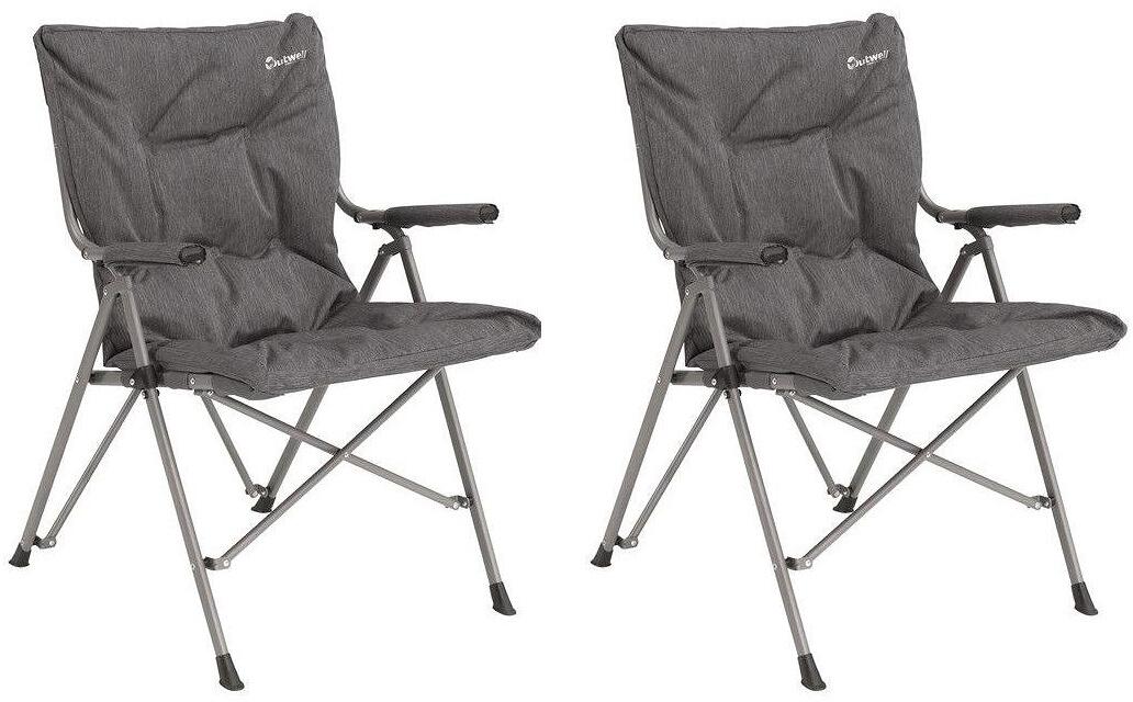 Campingstol Alder Lake sett med 2 stoler foran