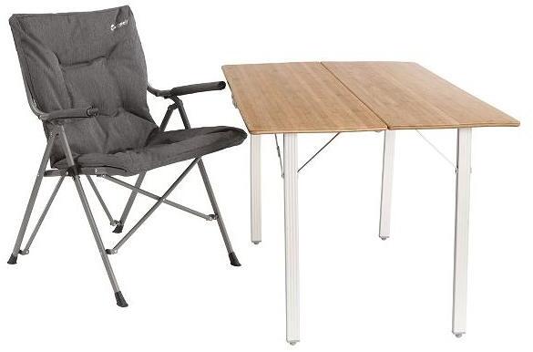 Campingstol Alder Lake sett med 2 stoler sammenpakket