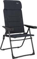 Campingstol AP/213-ADC-86 Air-Deluxe kompakt justerbar grå forfra