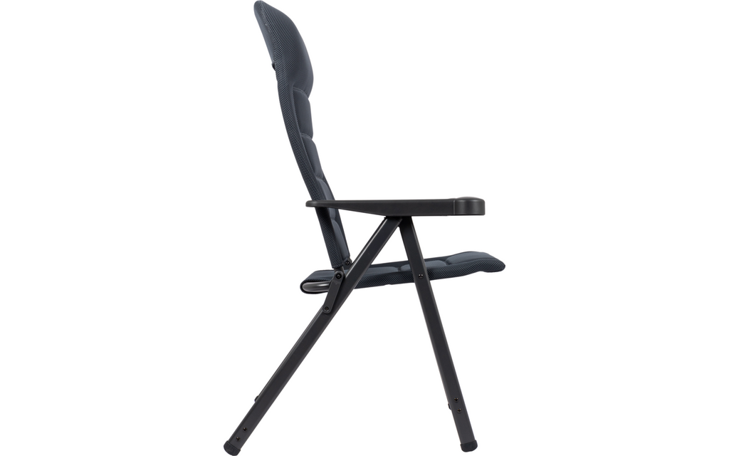Campingstol AP/237-AD-86 7-trinns justerbar rygg 140 kg grå - Crespo detalj av ryggstøtte